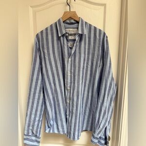 Frank & Eileen Linen Shirt size XL